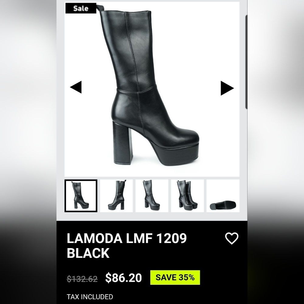 Lamoda boots size 6